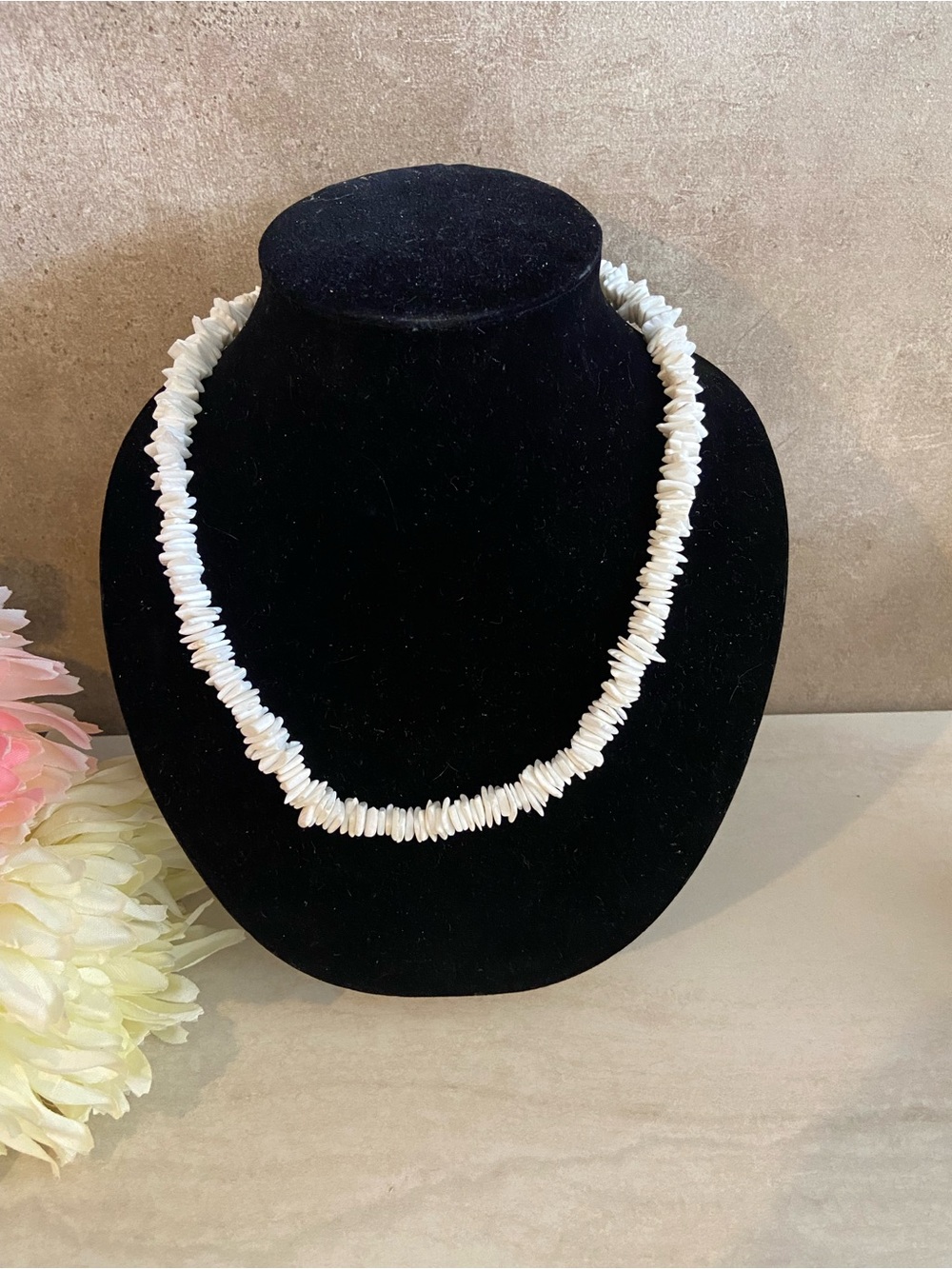 Panama Jack Chip Puka Shell Necklace 18in Unisex Surfer Beach Women Jewelry